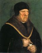 Hans Holbein Sir Henry Wyatt (mk05) oil painting on canvas